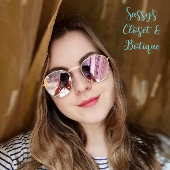 LAST BUNDLE🔥Round & Cateye Mirrored Sunglasses - Picture 6 of 8